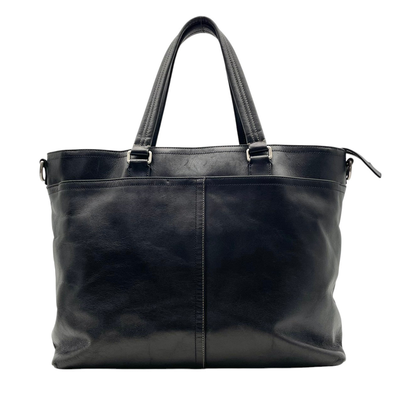 コーチ バッグ レキシントン レザー ビジネス トート ハンドバッグ ショルダーバッグ 2WAY 斜め掛け 肩掛け A4収納 大容量 自立 クロスボディ 本革 ブラック 黒 シルバー金具 通勤 通学 出張 旅行 スタイリッシュ カジュアル メンズ S10