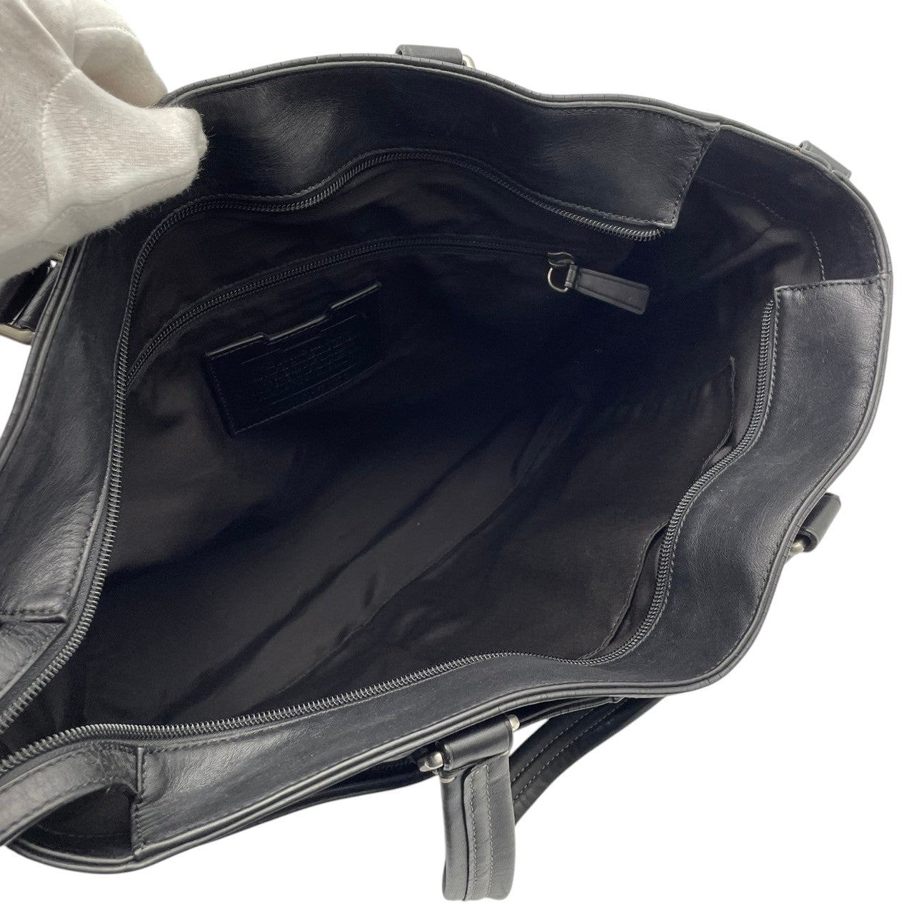 コーチ バッグ レキシントン レザー ビジネス トート ハンドバッグ ショルダーバッグ 2WAY 斜め掛け 肩掛け A4収納 大容量 自立 クロスボディ 本革 ブラック 黒 シルバー金具 通勤 通学 出張 旅行 スタイリッシュ カジュアル メンズ S10