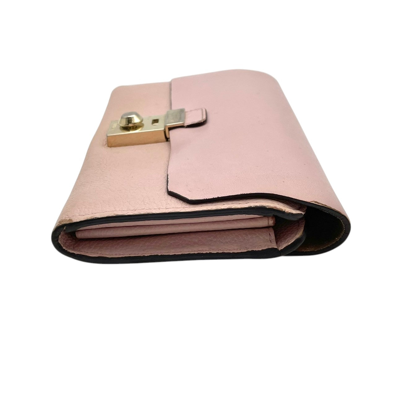 フルラ 財布 ミラノ PEGGY XL BIFOLD 二つ折り長財布 フラップウォレット ロングウォレット 本革 レザー ライトピンク ゴールド金具 エレガント クラシック スタイリッシュ カジュアル 上品 普段使い レディース 定番 人気 毎日使い M4