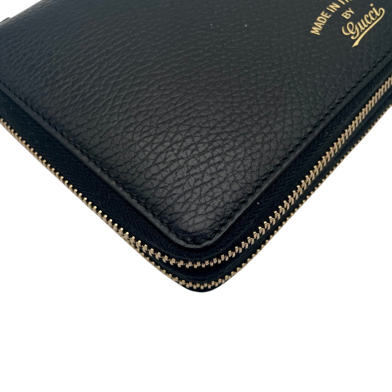 【極美品】グッチ 財布 スウィング トラベルケース 二つ折り長財布 ロングウォレット ダブルファスナー ラウンドファスナー 本革 レザー ブラック 黒 ゴールド金具 クラシック エレガント スタイリッシュ シンプル 上品 ビジネス 大容量 W1