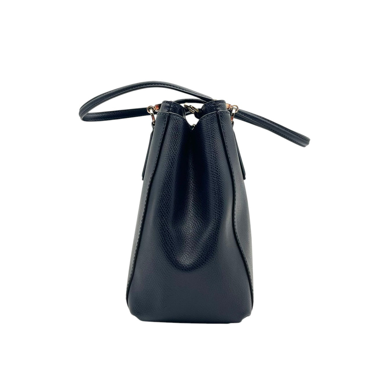 【美品】 COACH コーチ バッグ ラグジュアリー クロスグレーン レザー クリスティー キャリーオール トートバッグ ハンドバッグ ショルダーバッグ 手提げ 肩掛け 斜め掛け 本革 ネイビー 紺色 ゴールド金具 通勤 通学 レディース 人気 S54