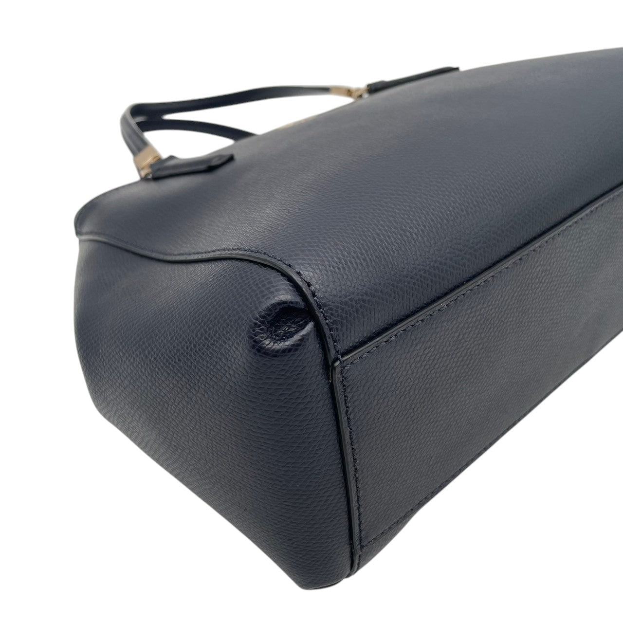 【美品】 COACH コーチ バッグ ラグジュアリー クロスグレーン レザー クリスティー キャリーオール トートバッグ ハンドバッグ ショルダーバッグ 手提げ 肩掛け 斜め掛け 本革 ネイビー 紺色 ゴールド金具 通勤 通学 レディース 人気 S54