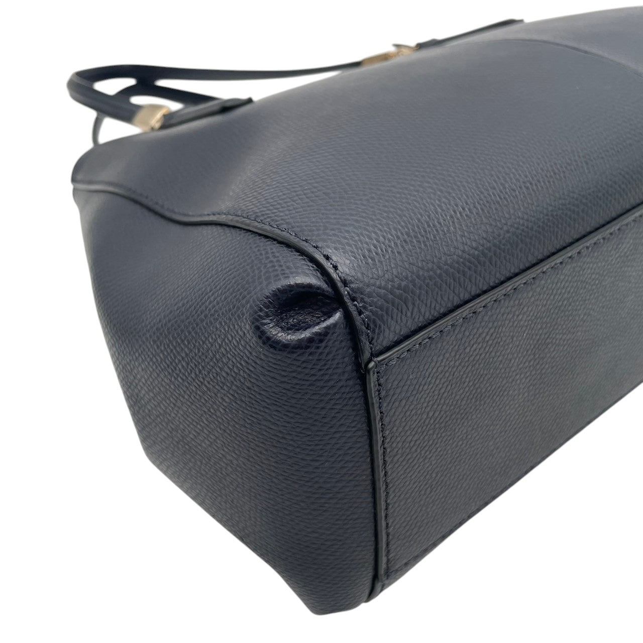 【美品】 COACH コーチ バッグ ラグジュアリー クロスグレーン レザー クリスティー キャリーオール トートバッグ ハンドバッグ ショルダーバッグ 手提げ 肩掛け 斜め掛け 本革 ネイビー 紺色 ゴールド金具 通勤 通学 レディース 人気 S54