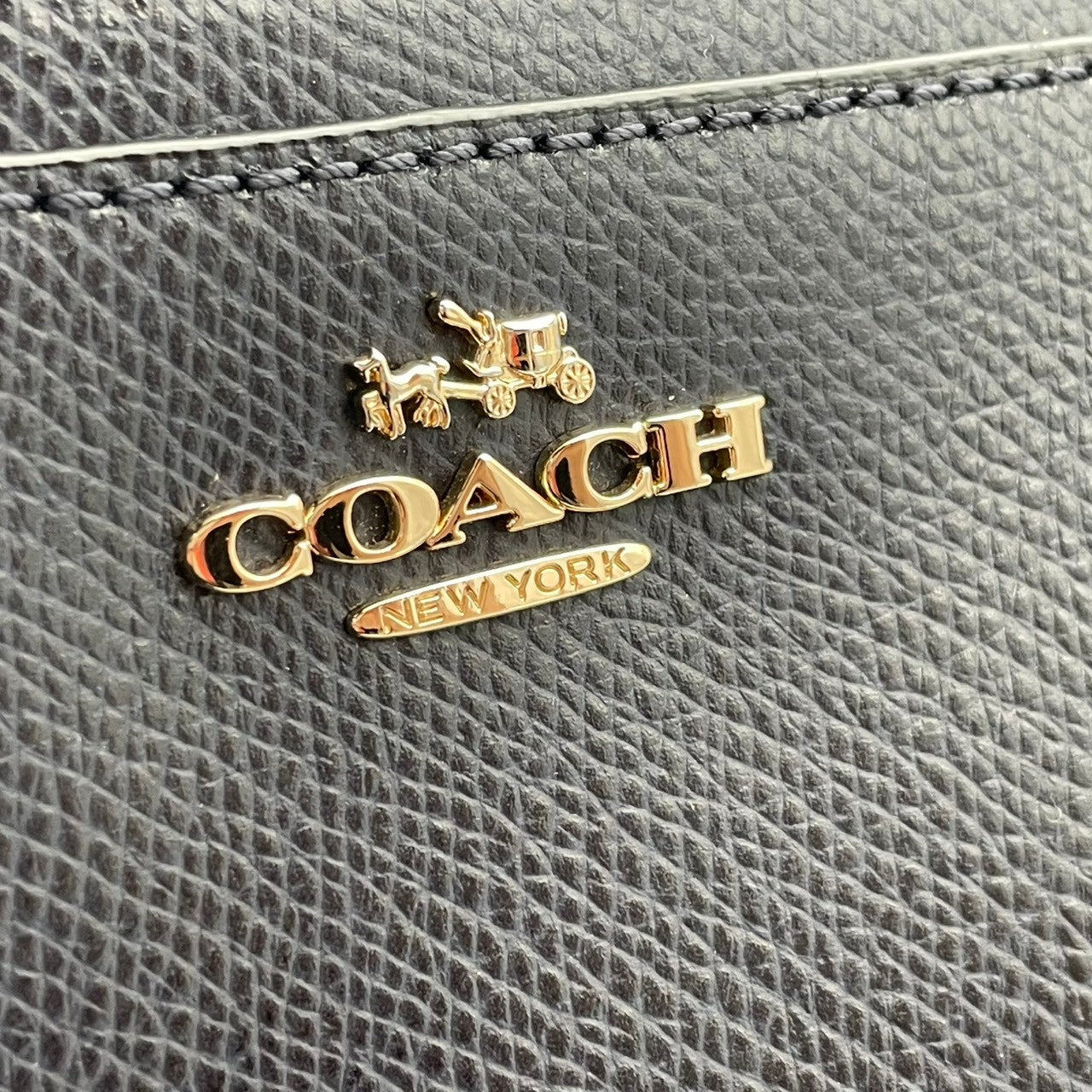 【美品】 COACH コーチ バッグ ラグジュアリー クロスグレーン レザー クリスティー キャリーオール トートバッグ ハンドバッグ ショルダーバッグ 手提げ 肩掛け 斜め掛け 本革 ネイビー 紺色 ゴールド金具 通勤 通学 レディース 人気 S54