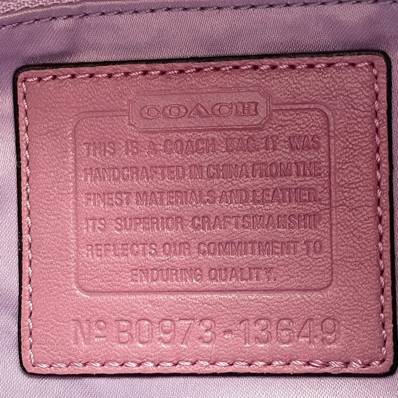 COACH コーチ バッグ アリ ピースト スモール ホーボー ショルダーバッグ ハンドバッグ ワンショルダー 手提げ 肩掛け パッチワーク キャンバス レザー 本革 ピンクパープル ベージュ ゴールド金具 レディース S54