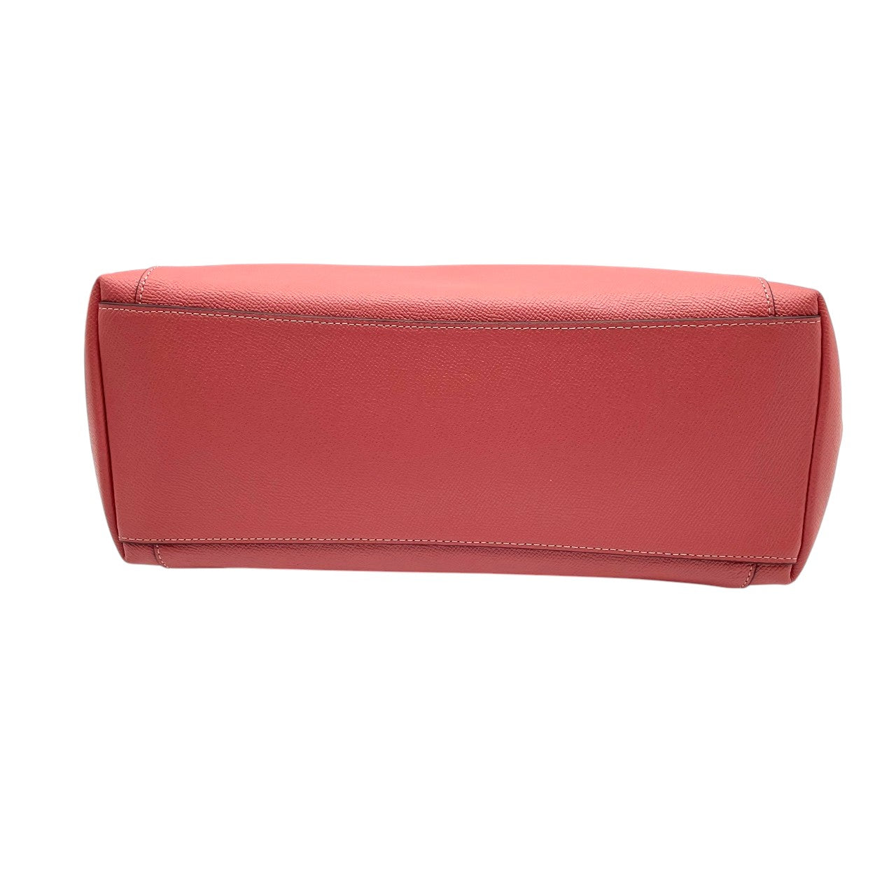 【美品】 COACH コーチ バッグ クロスグレーン レザー アヴァ トートバッグ ハンドバッグ 手提げ 肩掛け A4収納 本革 ピンク系 コーラルピンク ゴールド金具 ビジネス 通勤 通学 レディース 定番 人気 鞄 S54