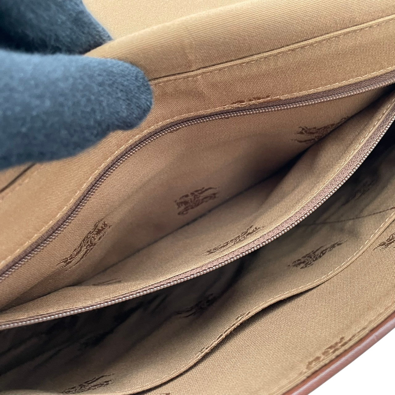Burberry バーバリー バッグ バーバリーズ ヴィンテージ キャンバス レザー ショルダーバッグ 斜め掛け 肩掛け フラップ チェック柄 ベージュ ブラウン 茶系 ゴールド金具 レディース 定番 人気 鞄 S32