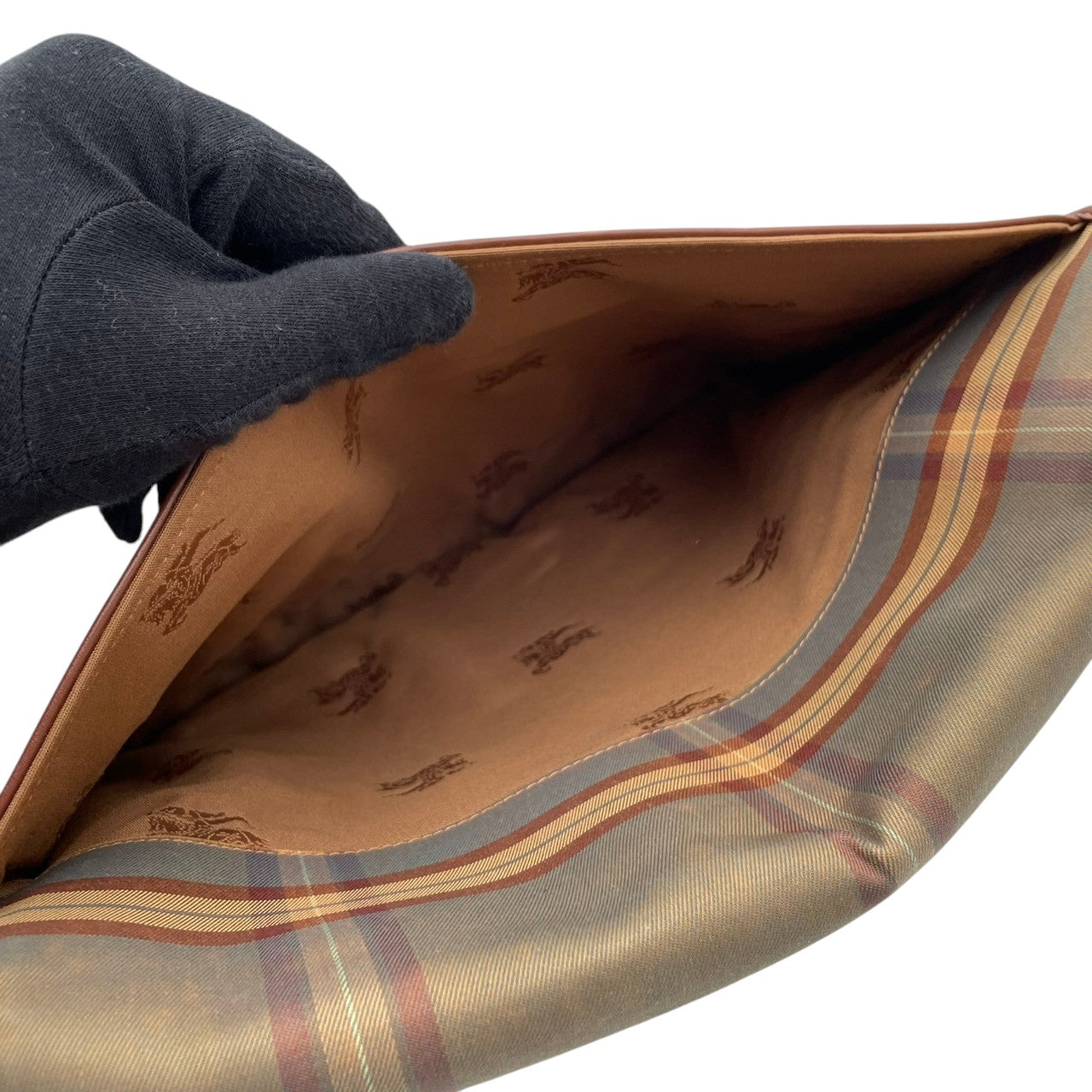 Burberry バーバリー バッグ バーバリーズ ヴィンテージ キャンバス レザー ショルダーバッグ 斜め掛け 肩掛け フラップ チェック柄 ベージュ ブラウン 茶系 ゴールド金具 レディース 定番 人気 鞄 S32
