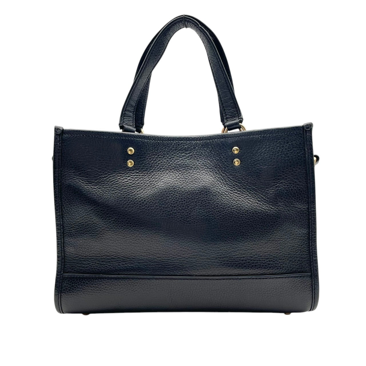 【美品】 COACH コーチ バッグ デンプシー キャリーオール ウィズ パッチ ハンドバッグ トートバッグ 手提げ 本革 レザー ブラック 黒 ゴールド金具 ロゴパッチ エレガント スタイリッシュ 通勤 レディース 人気 定番 鞄 C2004 S80