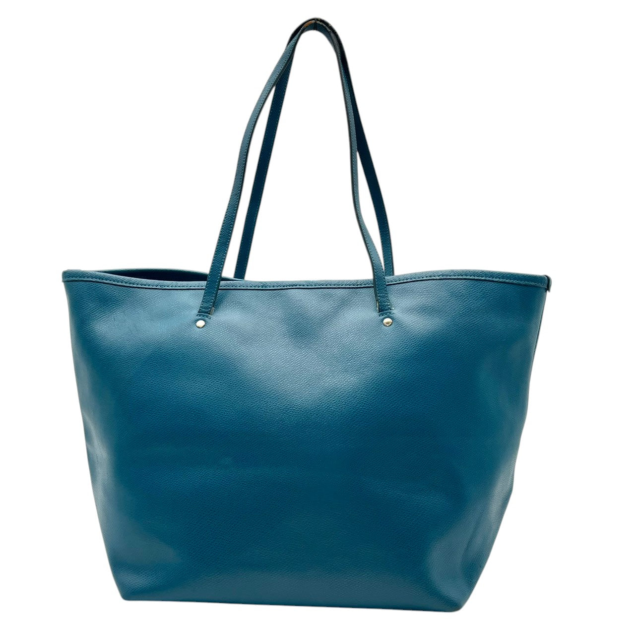 COACH コーチ バッグ クロスグレイン レザー トートバッグ ハンドバッグ 肩掛け 手提げ 本革 レザー ブルー 青 ターコイズブルー ゴールド金具 A4サイズ収納可能 ビジネス 通勤 通学 カジュアル レディース 女性 人気 F34099 S80