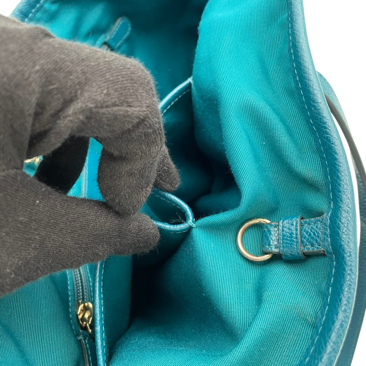 COACH コーチ バッグ クロスグレイン レザー トートバッグ ハンドバッグ 肩掛け 手提げ 本革 レザー ブルー 青 ターコイズブルー ゴールド金具 A4サイズ収納可能 ビジネス 通勤 通学 カジュアル レディース 女性 人気 F34099 S80