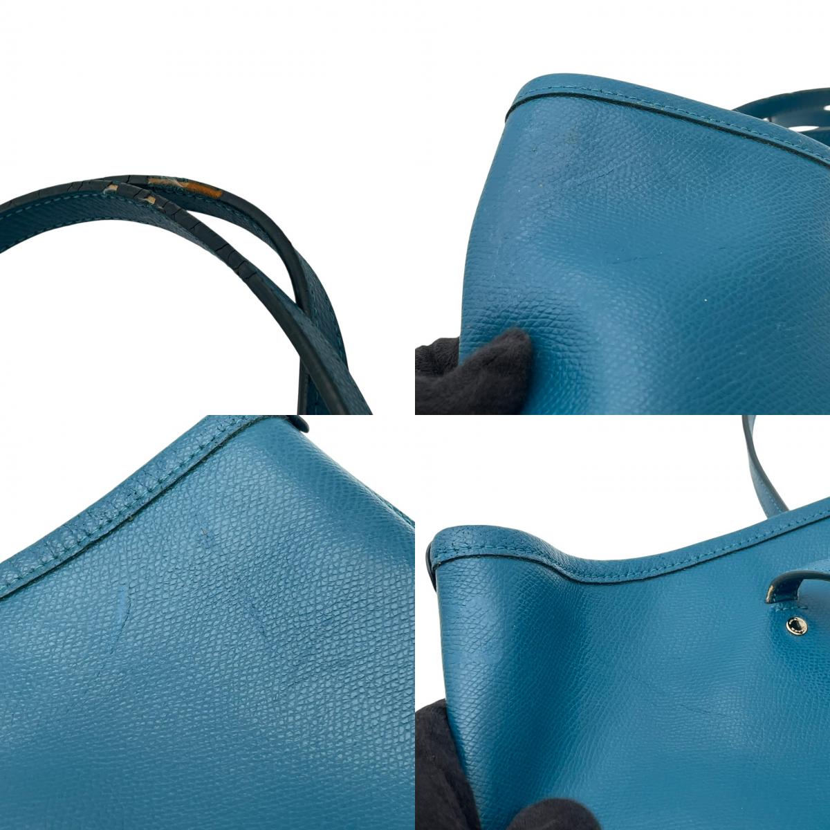 COACH コーチ バッグ クロスグレイン レザー トートバッグ ハンドバッグ 肩掛け 手提げ 本革 レザー ブルー 青 ターコイズブルー ゴールド金具 A4サイズ収納可能 ビジネス 通勤 通学 カジュアル レディース 女性 人気 F34099 S80