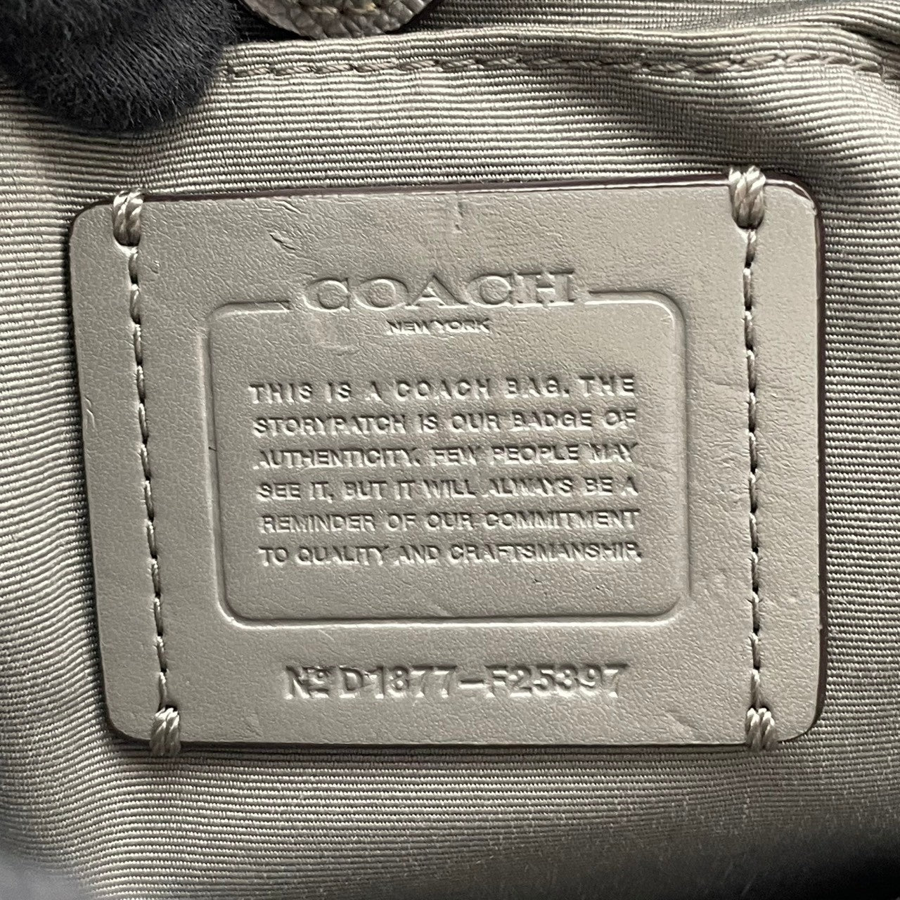 COACH コーチ バッグ ブルック キャリーオール トートバッグ ハンドバッグ ショルダーバッグ 肩掛け 手提げ レザー 本革 グレー 灰色 シルバー金具 通勤 通学 スタイリッシュ レディース 人気 定番 鞄 F25397 S80
