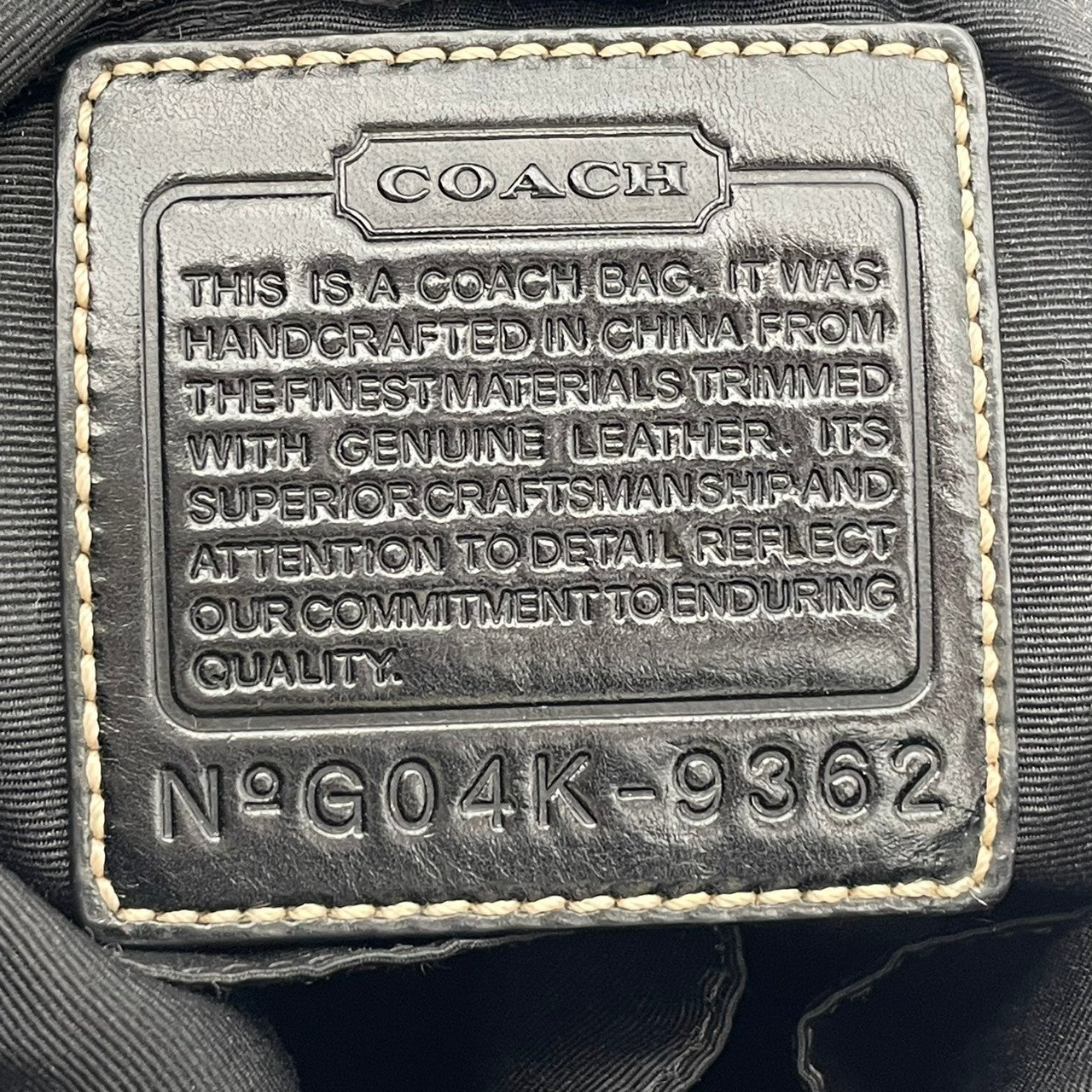 【美品】 COACH コーチ バッグ シグネチャー ダッフル ショルダーバッグ 斜め掛け 肩掛け キャンバス レザー 本革 グレー ブラック 黒 シルバー金具 エレガント クラシック カジュアル レディース 女性 定番 人気 鞄 9362 S90