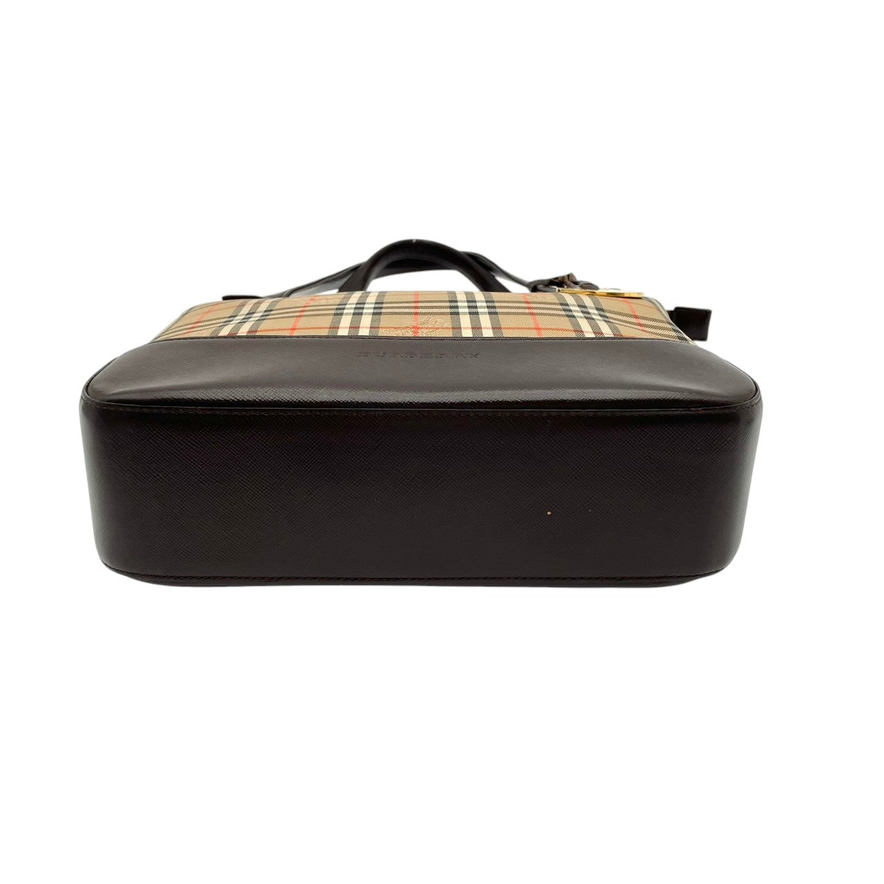 バーバリー バッグ BURBERRY ヘイマーケットチェック ノバチェック シャドーホース トートバッグ ハンドバッグ 手提げ 肩掛け キャンバス レザー ベージュ ブラウン 茶系 ゴールド金具 ロゴチャーム エレガント クラシック レディース 人気 S90
