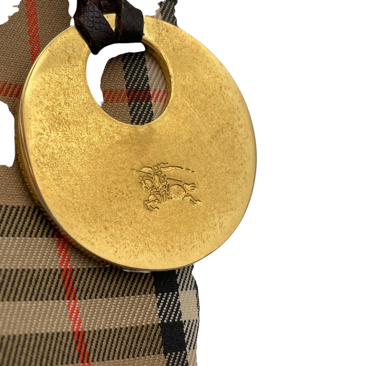 バーバリー バッグ BURBERRY ヘイマーケットチェック ノバチェック シャドーホース トートバッグ ハンドバッグ 手提げ 肩掛け キャンバス レザー ベージュ ブラウン 茶系 ゴールド金具 ロゴチャーム エレガント クラシック レディース 人気 S90