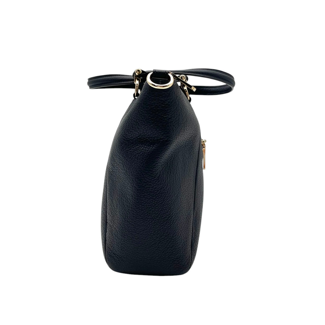 【美品】　COACH コーチ プレーリー サッチェル レザー 2WAY ハンドバッグ ショルダーバッグ ネイビー 紺色 ゴールド金具 エレガント クラシック デイリー 通勤 通学 レディース 女性 人気 定番 鞄 34340 S90
