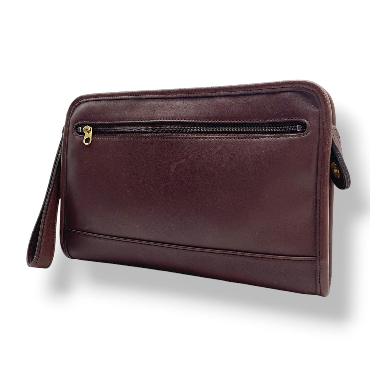 コーチ COACH オールドコーチ インターナショナル クラッチバッグ セカンドバッグ ハンドバッグ レザー 本革 ブラウン 茶色 ゴールド金具 ヴィンテージ クラシック ビジネス カジュアル メンズ レディース ユニセックス 人気 9833 S66