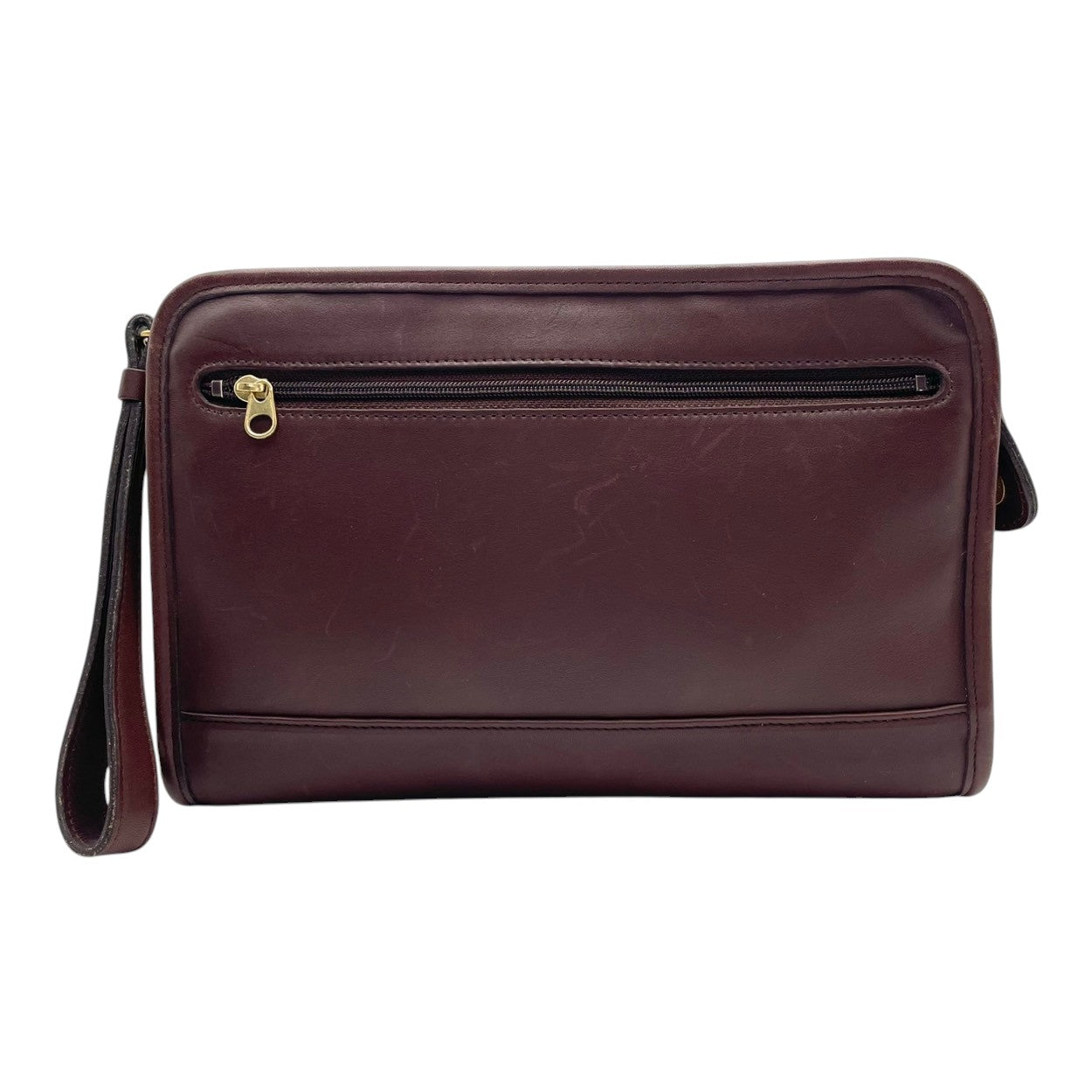 コーチ COACH オールドコーチ インターナショナル クラッチバッグ セカンドバッグ ハンドバッグ レザー 本革 ブラウン 茶色 ゴールド金具 ヴィンテージ クラシック ビジネス カジュアル メンズ レディース ユニセックス 人気 9833 S66