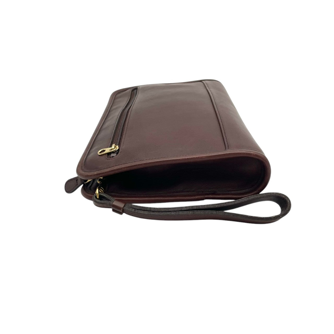 コーチ COACH オールドコーチ インターナショナル クラッチバッグ セカンドバッグ ハンドバッグ レザー 本革 ブラウン 茶色 ゴールド金具 ヴィンテージ クラシック ビジネス カジュアル メンズ レディース ユニセックス 人気 9833 S66
