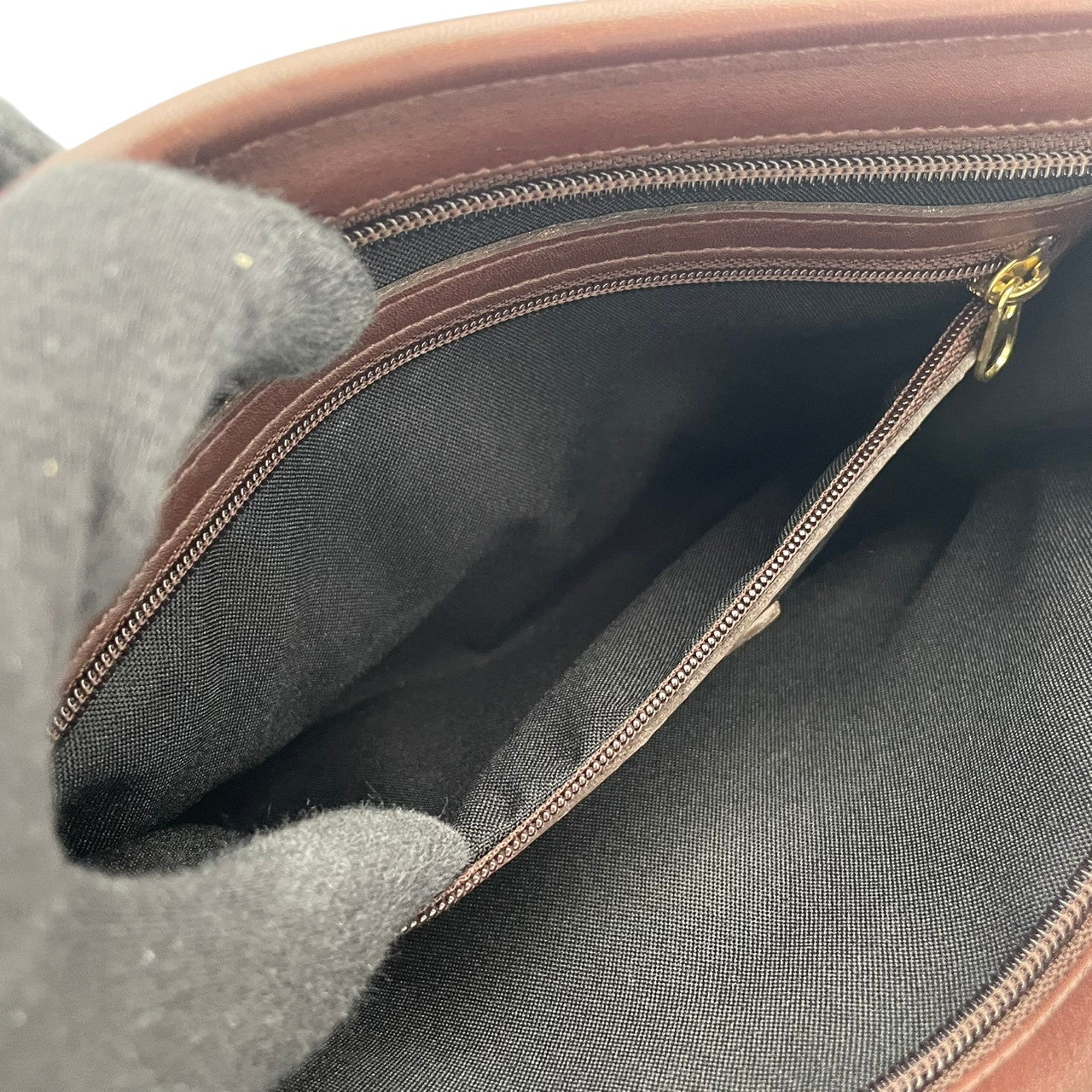 コーチ COACH オールドコーチ インターナショナル クラッチバッグ セカンドバッグ ハンドバッグ レザー 本革 ブラウン 茶色 ゴールド金具 ヴィンテージ クラシック ビジネス カジュアル メンズ レディース ユニセックス 人気 9833 S66