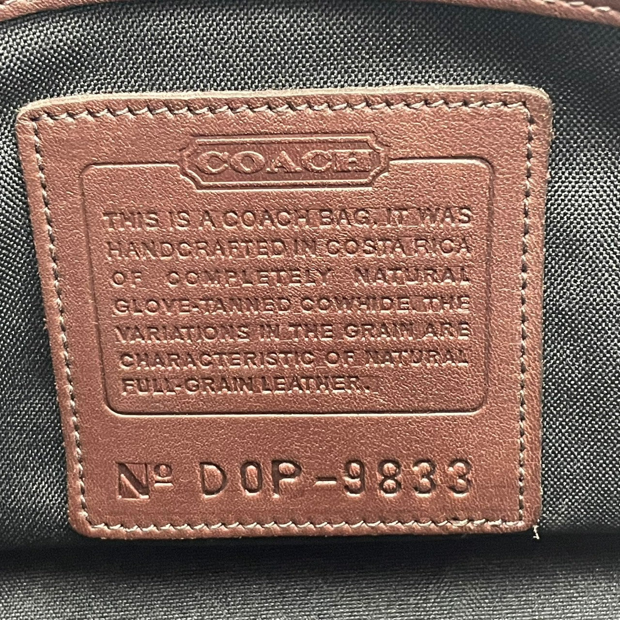 コーチ COACH オールドコーチ インターナショナル クラッチバッグ セカンドバッグ ハンドバッグ レザー 本革 ブラウン 茶色 ゴールド金具 ヴィンテージ クラシック ビジネス カジュアル メンズ レディース ユニセックス 人気 9833 S66