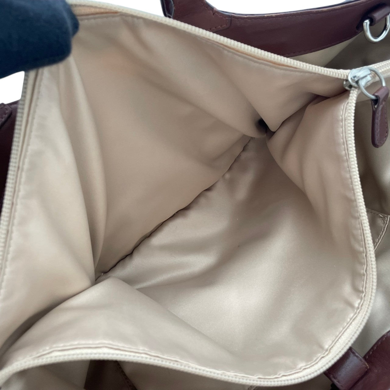 【美品】コーチ パンチング レザー 2WAY トートバッグ ハンドバッグ ショルダーバッグ 斜め掛け ブラウン 茶色 ゴールド金具 エレガント カジュアル デイリー 通勤 通学 レディース 女性 人気 定番 F17223 S68