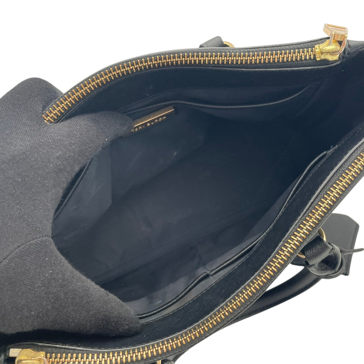 トリーバーチ TORY BURCH ロビンソン スモール ダブルジップ トートバッグ ハンドバッグ ショルダーバッグ 2WAY レザー 本革 ブラック 黒 ゴールド金具 エレガント 通勤 通学 レディース 人気 S3
