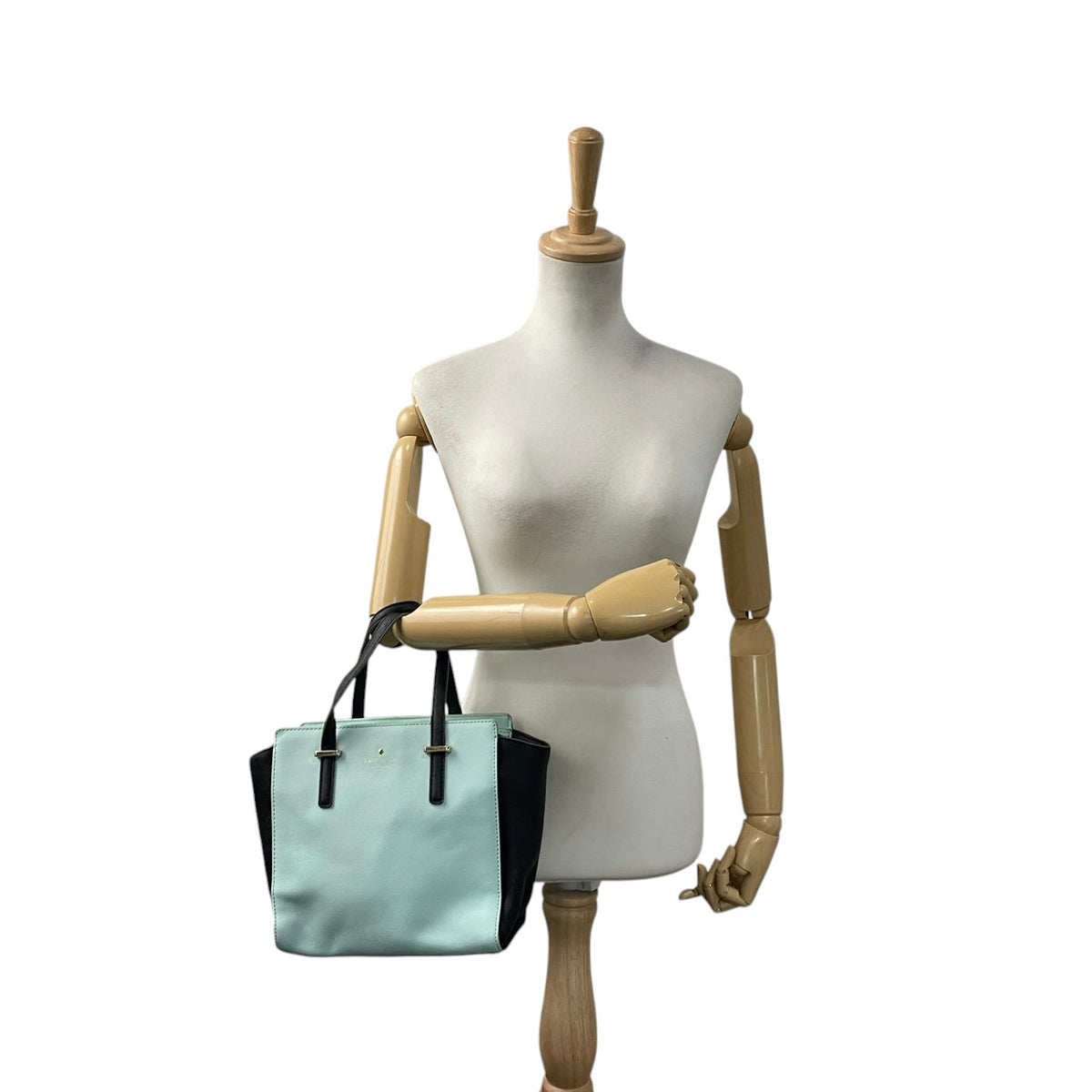 ケイトスペード kate spade SMALL HAYDEN スモール ヘイデン ハンドバッグ ショルダーバッグ 2WAY 斜め掛け サフィアーノレザー 本革 ミントグリーン ブラック 黒 ゴールド金具 エレガント デイリー レディース 人気 定番 S88