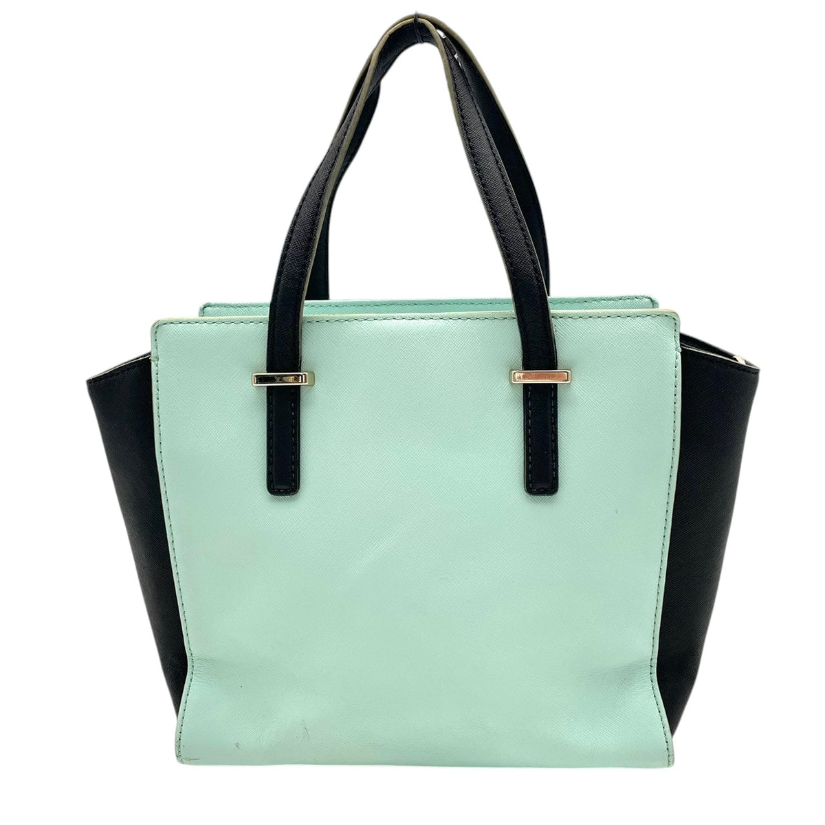 ケイトスペード kate spade SMALL HAYDEN スモール ヘイデン ハンドバッグ ショルダーバッグ 2WAY 斜め掛け サフィアーノレザー 本革 ミントグリーン ブラック 黒 ゴールド金具 エレガント デイリー レディース 人気 定番 S88