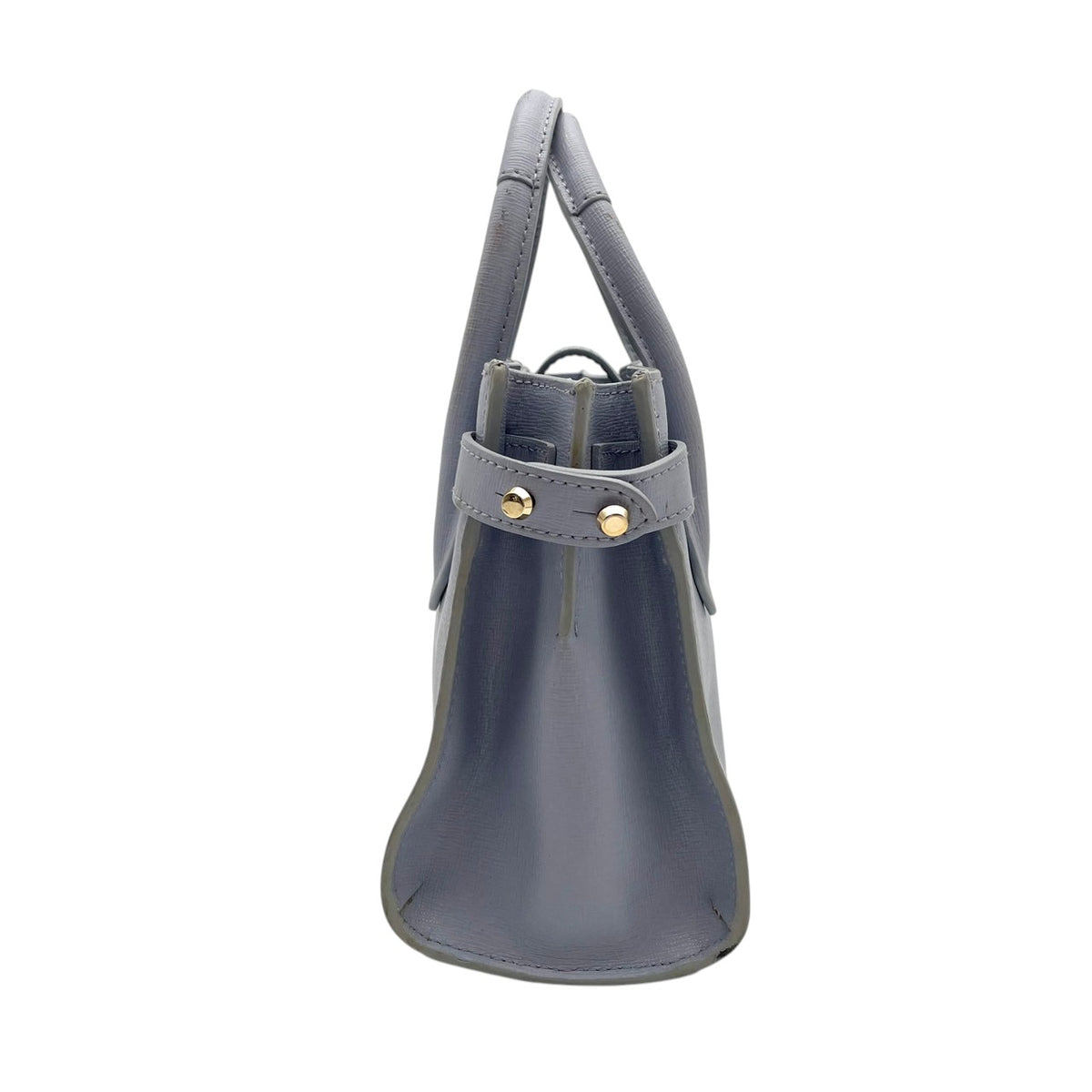 フルラ FURLA PIN ピン ミニ トートバッグ ハンドバッグ ショルダーバッグ 2WAY 斜め掛け サフィアーノレザー 本革 ライトブルー 水色 ゴールド金具 エレガント カジュアル デイリー お出かけ レディース 人気 定番 S88