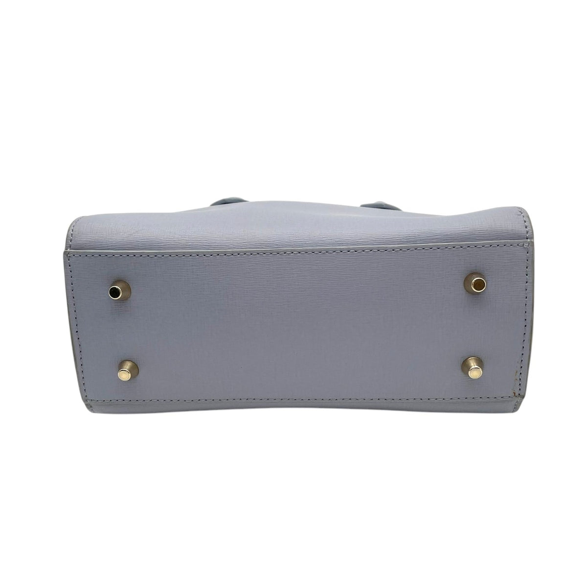 フルラ FURLA PIN ピン ミニ トートバッグ ハンドバッグ ショルダーバッグ 2WAY 斜め掛け サフィアーノレザー 本革 ライトブルー 水色 ゴールド金具 エレガント カジュアル デイリー お出かけ レディース 人気 定番 S88