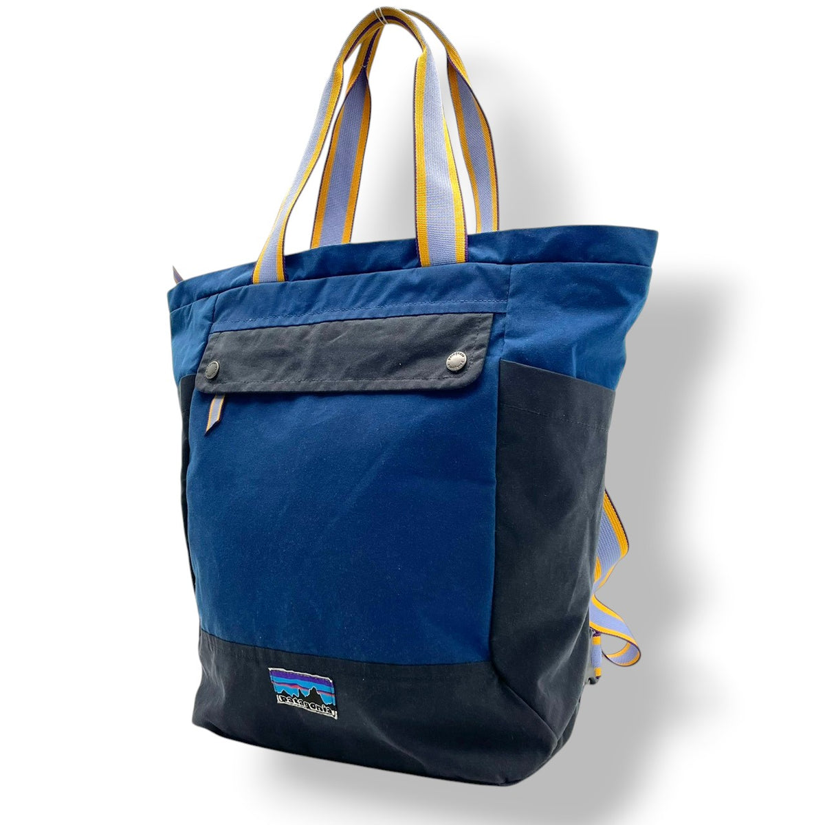 パタゴニア patagonia 50周年記念モデル ワックスド キャンバス トート パック 27L トートバッグ リュック デイパック 2WAY コバルトブルー ブラック ブルー 黒 A4収納 大容量 メンズ レディース ユニセックス カジュアル S88