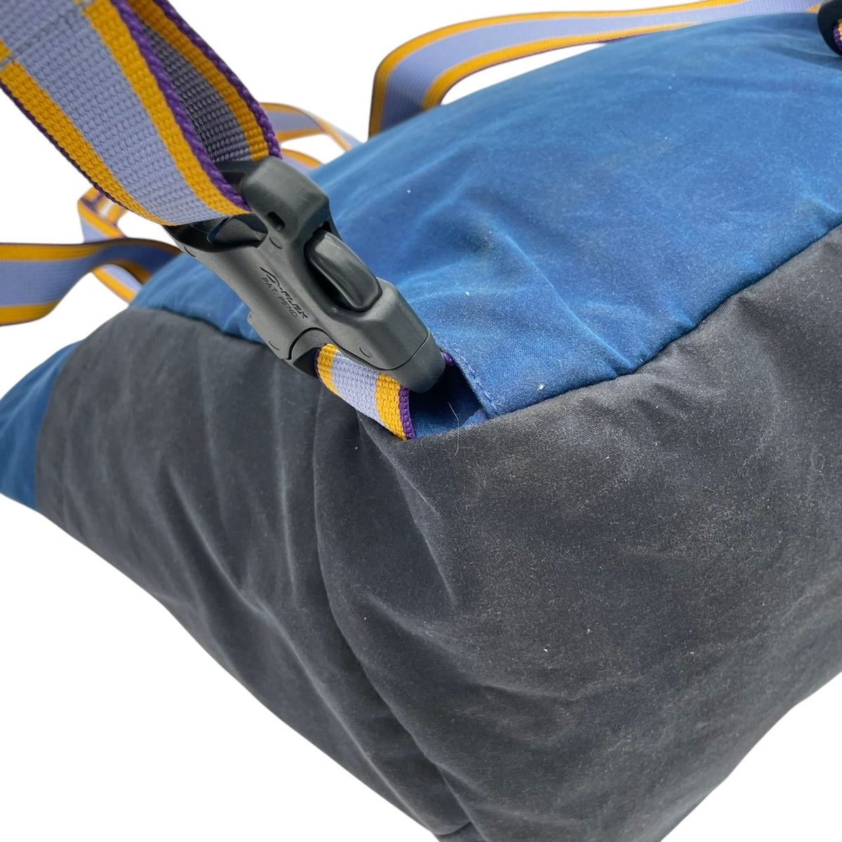 パタゴニア patagonia 50周年記念モデル ワックスド キャンバス トート パック 27L トートバッグ リュック デイパック 2WAY コバルトブルー ブラック ブルー 黒 A4収納 大容量 メンズ レディース ユニセックス カジュアル S88