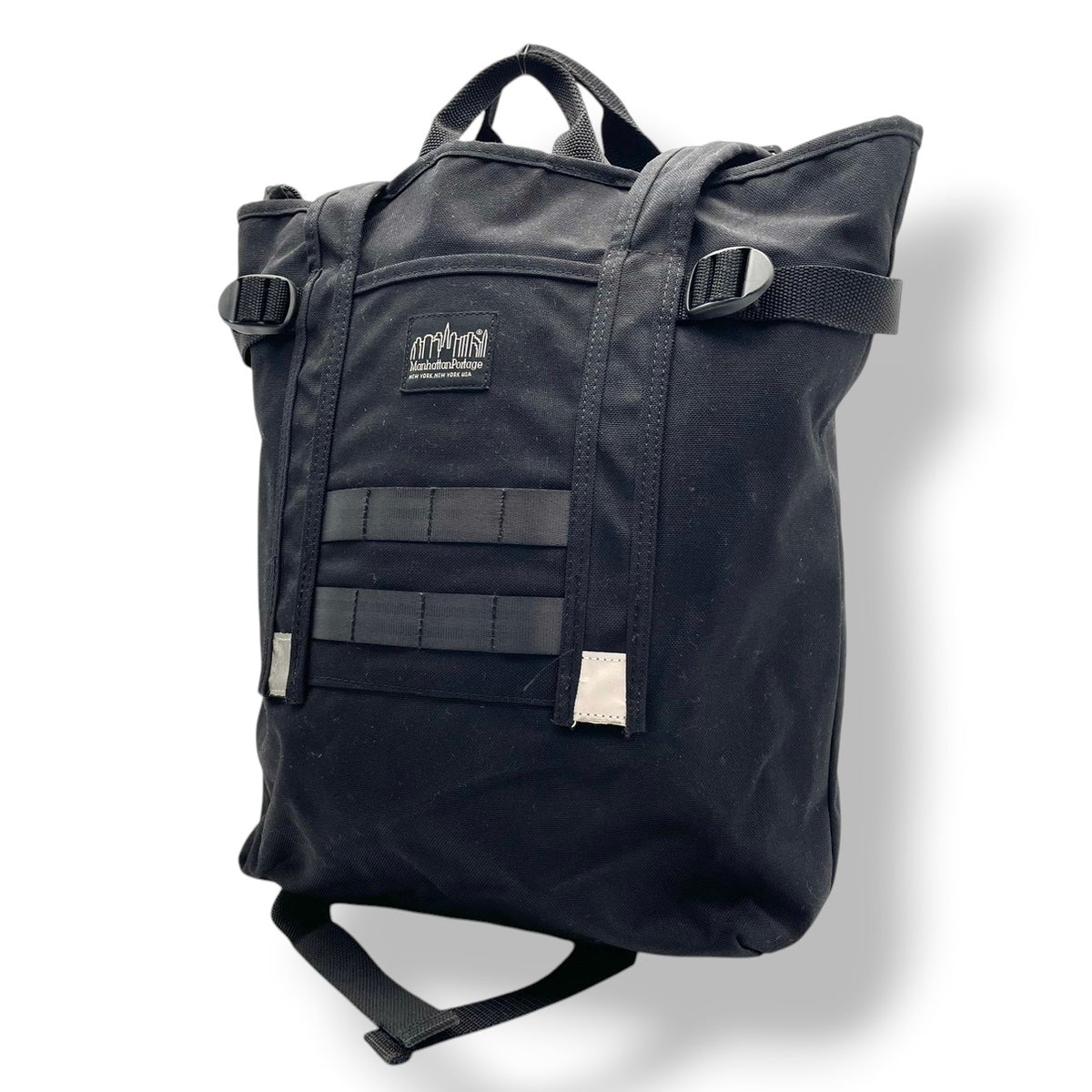 マンハッタンポーテージ Manhattan Portage BLACK LABEL クリスティー バックパック リュックサック デイパック コーデュラキャンバス ブラック 黒 A4収納可 PC収納 通勤 通学 大容量 カジュアル MP2231BL S79