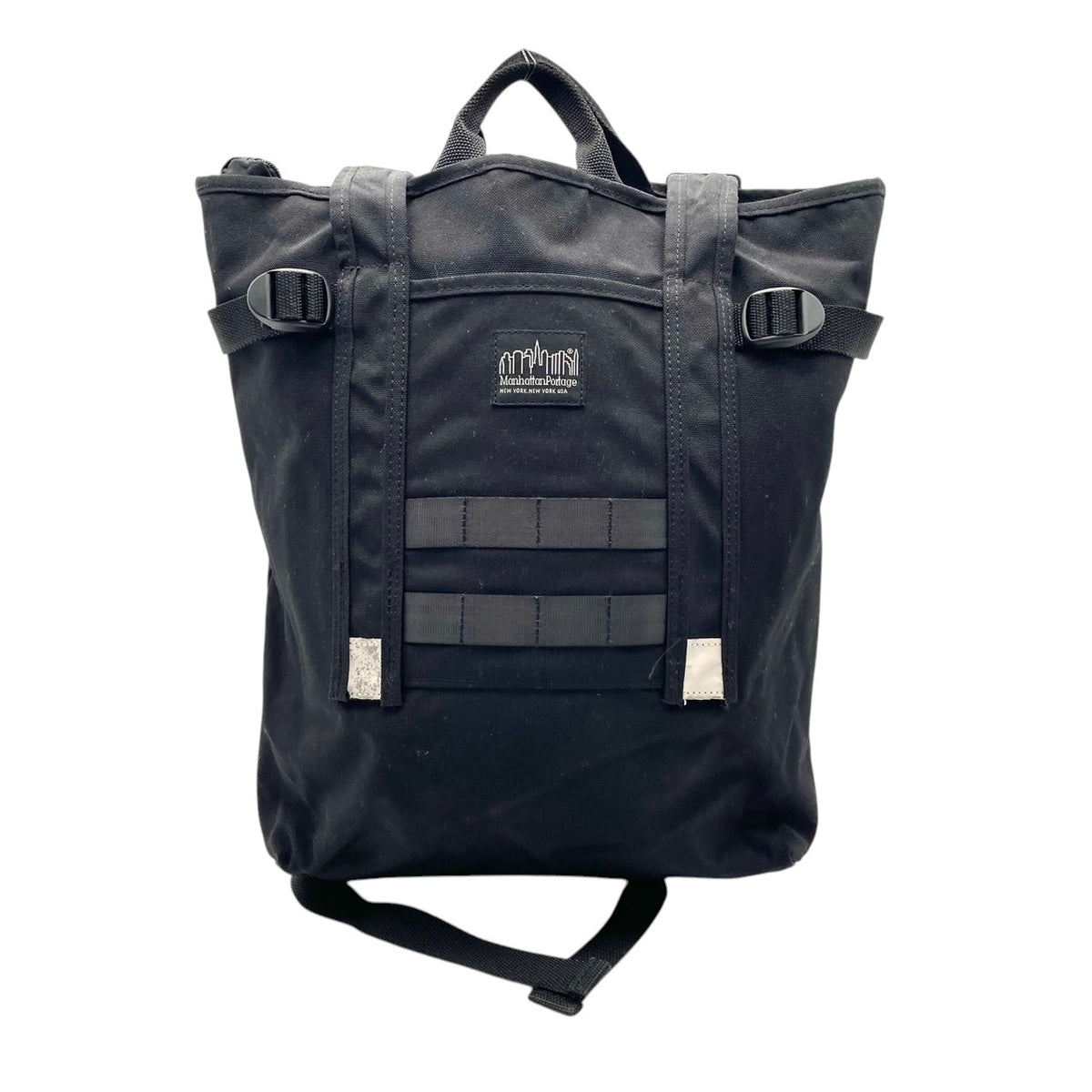 マンハッタンポーテージ Manhattan Portage BLACK LABEL クリスティー バックパック リュックサック デイパック コーデュラキャンバス ブラック 黒 A4収納可 PC収納 通勤 通学 大容量 カジュアル MP2231BL S79