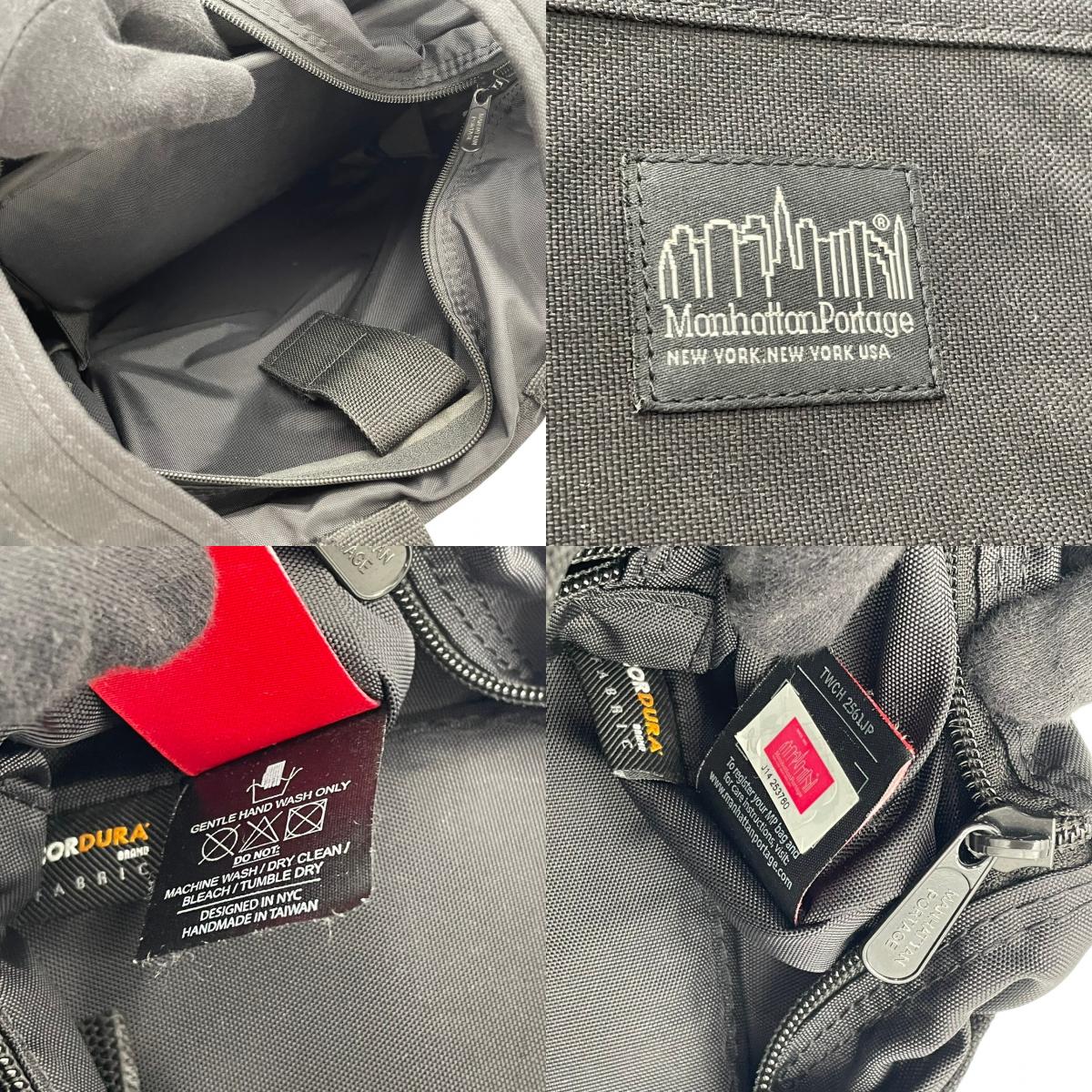 マンハッタンポーテージ Manhattan Portage BLACK LABEL クリスティー バックパック リュックサック デイパック コーデュラキャンバス ブラック 黒 A4収納可 PC収納 通勤 通学 大容量 カジュアル MP2231BL S79
