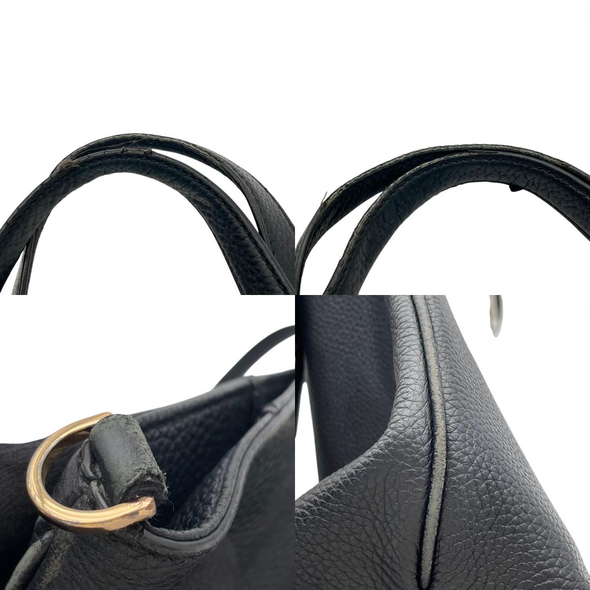 トリーバーチ TORY BURCH テア Thea トートバッグ ショルダーバッグ ハンドバッグ 肩掛け A4収納 シュリンク シボ革 レザー 本革 ブラック 黒 タッセルチャーム エンボスロゴ 通勤 通学 大容量 レディース S79
