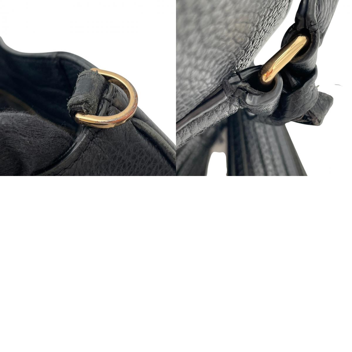 トリーバーチ TORY BURCH テア Thea トートバッグ ショルダーバッグ ハンドバッグ 肩掛け A4収納 シュリンク シボ革 レザー 本革 ブラック 黒 タッセルチャーム エンボスロゴ 通勤 通学 大容量 レディース S79