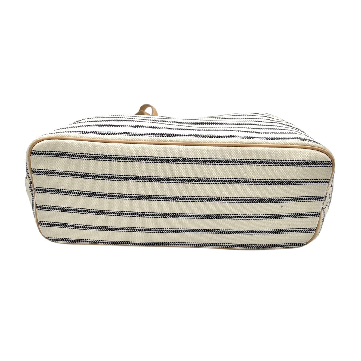 コーチ COACH セントジェームス SAINT JAMES レガシー ウィークエンド コラボ トートバッグ ショルダーバッグ 肩掛け A4収納 大容量 ボーダー キャンバス レザー アイボリー ネイビー 紺 赤ロゴ 23478 S94
