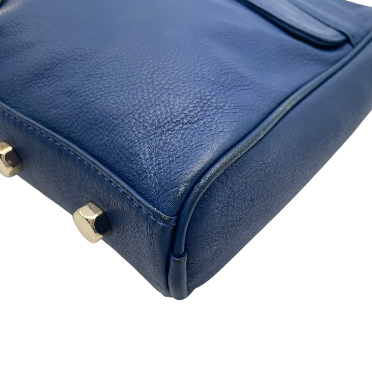 レベッカミンコフ REBECCA MINKOFF M.A.C. Morning After Clutch ショルダーバッグ クラッチバッグ 2WAY レザー 本革 ブルー 青 ゴールド金具 チェーン ストラップ フラップモチーフ エレガント カジュアル S35