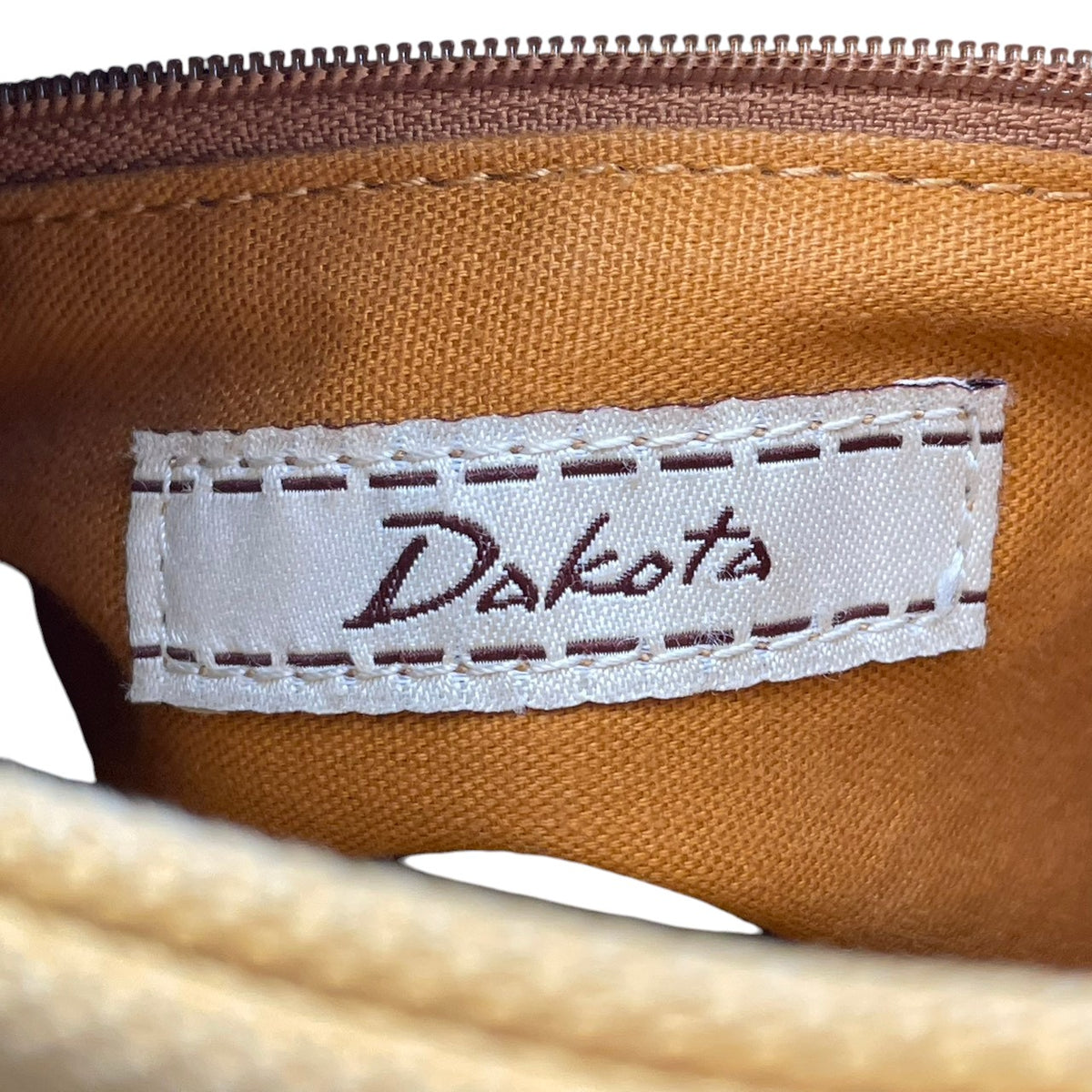ダコタ Dakota ユッカ キャンバス レザー 2WAY ショルダーバッグ トートバッグ ハンドバッグ 斜め掛け 手提げかばん コットン 本革 マスタードイエロー 黄色 ブラウン アンティーク金具 カジュアル レディース 定番 人気 S35