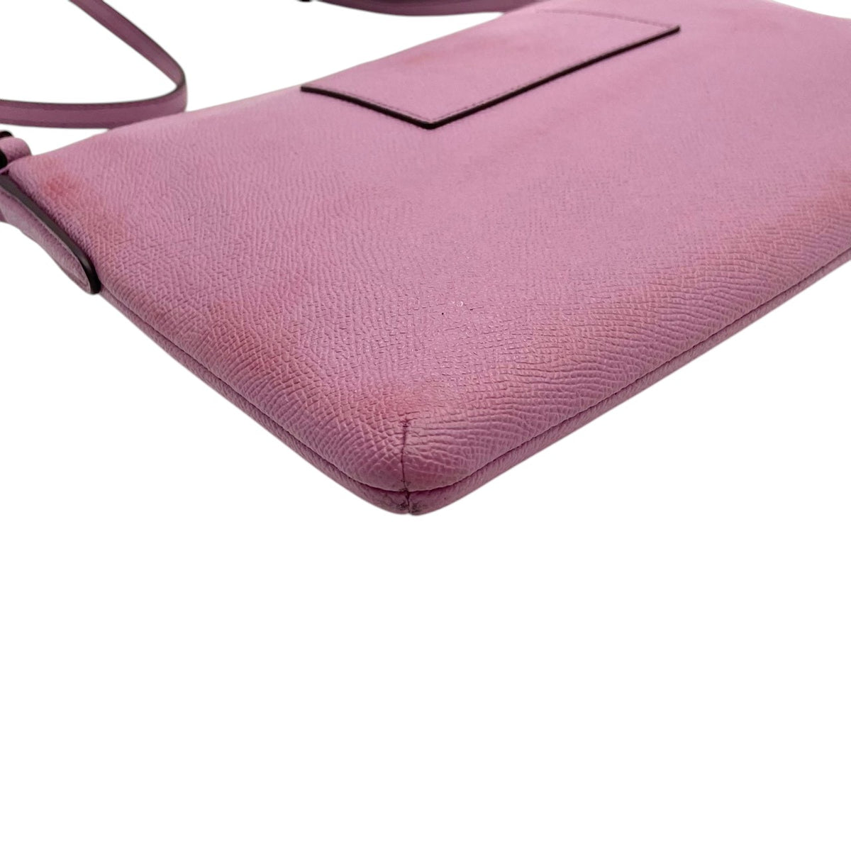 【良品】COACH コーチ F22252 クロスボディ ショルダーバッグ 斜め掛け レザー ライトパープル レディース デイリー カジュアル シンプル 可愛い ポシェット S86