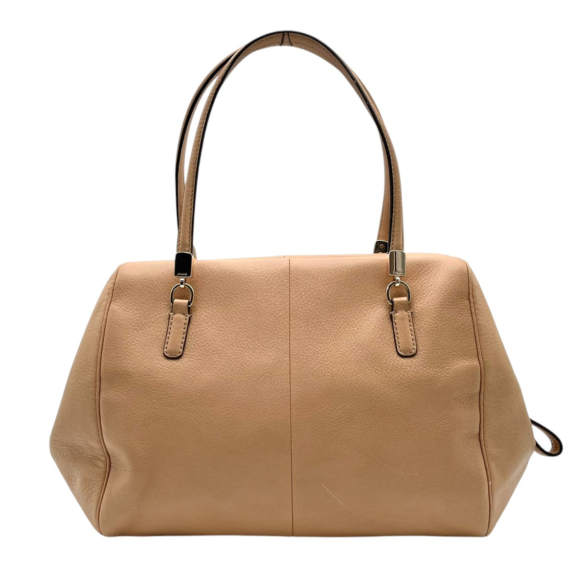 【美品】COACH コーチ 25166 マディソン マデリン サッチェル ハンドバッグ トートバッグ レザー 本革 ベージュ レディース エレガント フォーマル カジュアル 通勤 通学 お出かけ カバン 鞄 上品 シンプル S92