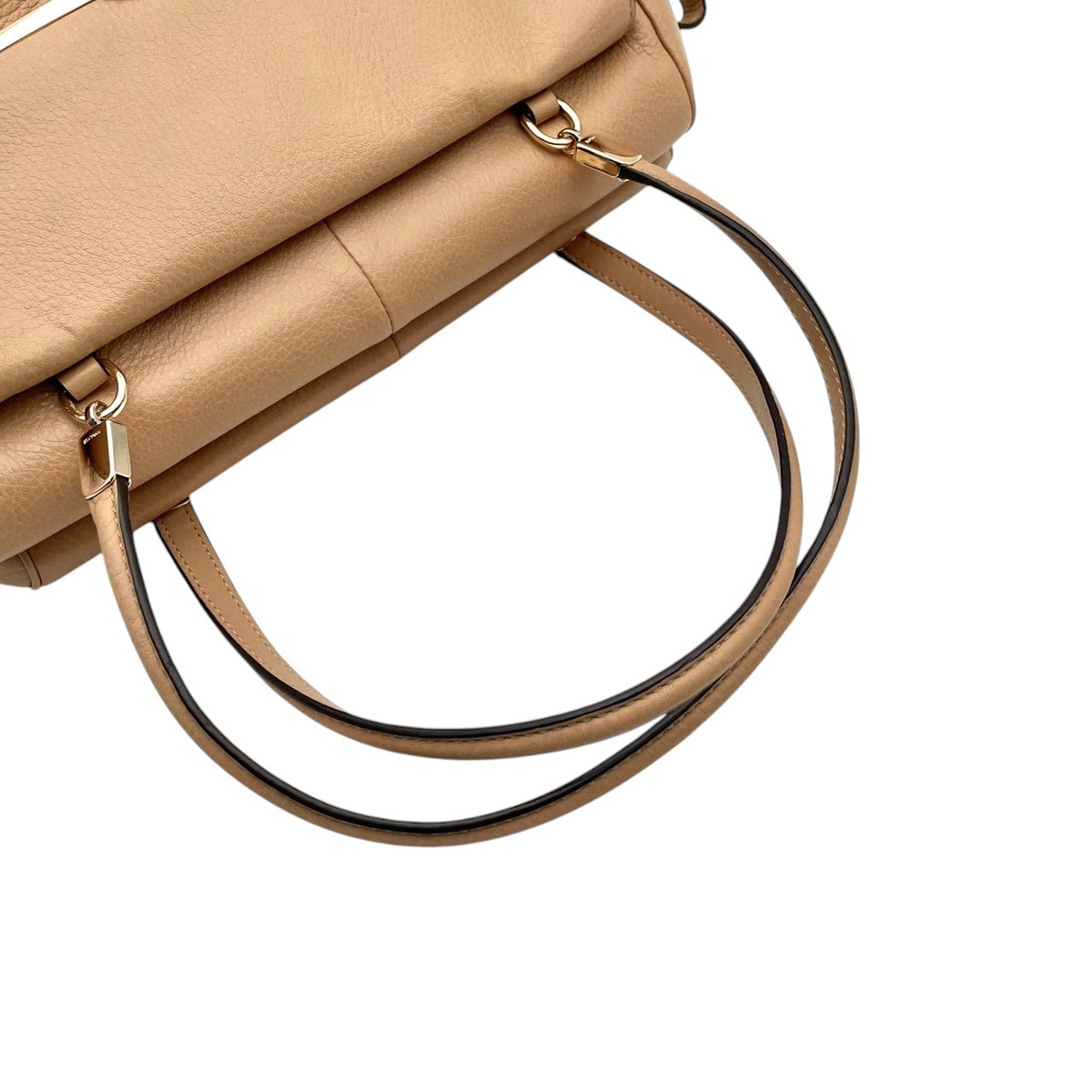 【美品】COACH コーチ 25166 マディソン マデリン サッチェル ハンドバッグ トートバッグ レザー 本革 ベージュ レディース エレガント フォーマル カジュアル 通勤 通学 お出かけ カバン 鞄 上品 シンプル S92