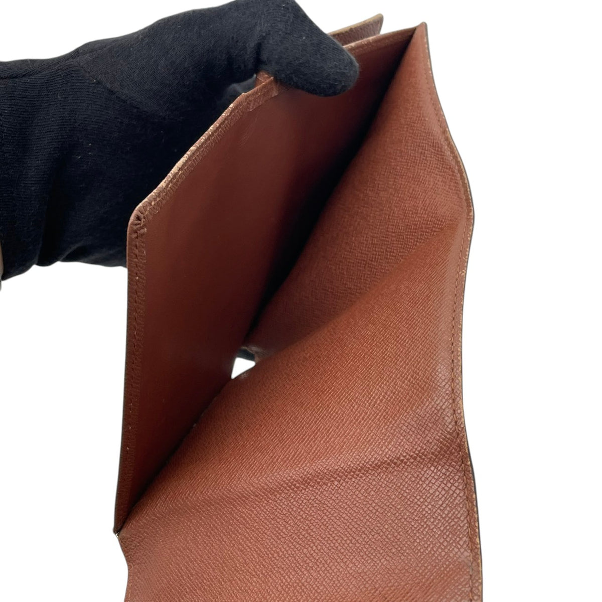 【良品】ルイヴィトン LOUIS VUITTON 三つ折り財布 ポルトフォイユ コアラ モノグラム PVC レザー ブラウン ベージュ 金具 コンパクト ウォレット ミニ財布 箱 保存袋付き メンズ レディース カバン 鞄 オシャレ 高級 ブランド W4