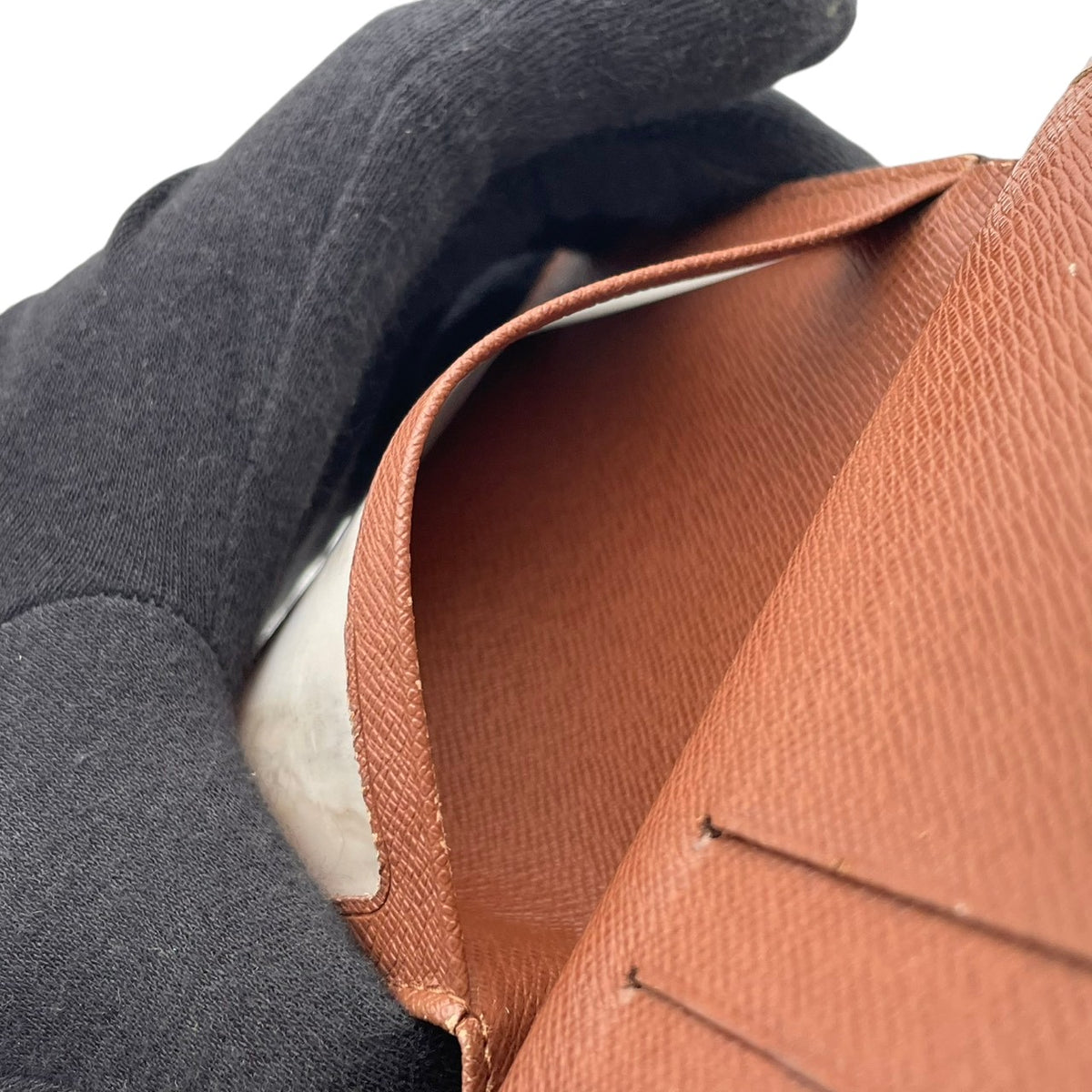 【良品】ルイヴィトン LOUIS VUITTON 三つ折り財布 ポルトフォイユ コアラ モノグラム PVC レザー ブラウン ベージュ 金具 コンパクト ウォレット ミニ財布 箱 保存袋付き メンズ レディース カバン 鞄 オシャレ 高級 ブランド W4