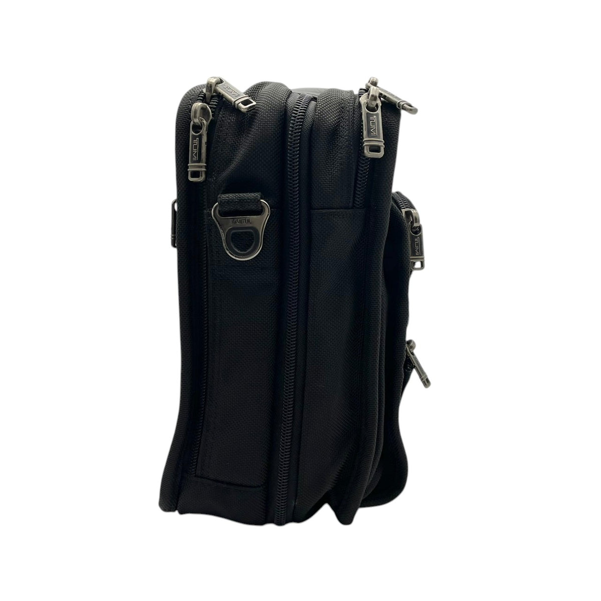 【良品】TUMI トゥミ 2WAY ブリーフケース ビジネスバッグ Alpha バリスティックナイロン レザー ブラック 黒 ショルダーバッグ 手提げ 斜め掛け A4収納可能 通勤 出張 大容量 メンズ カバン 鞄 オシャレ S98