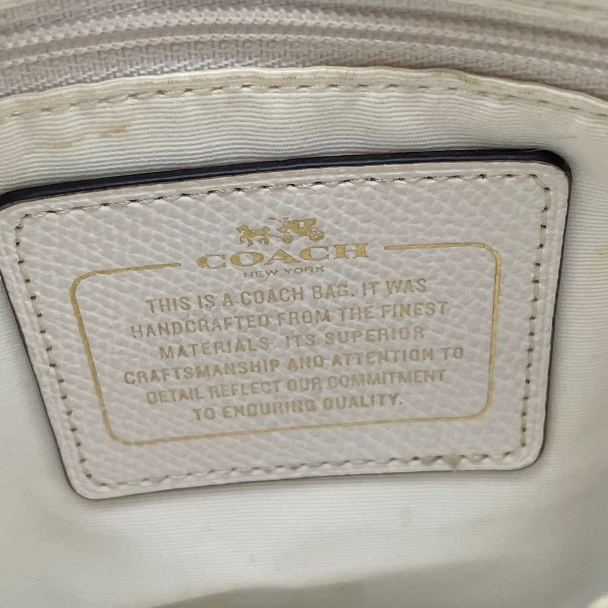 良品 COACH コーチ F55538 ミニ クリスティー キャリーオール ハーフトーン フローラル 花柄 アイボリー PVC レザー 2way ハンドバッグ ショルダーバッグ 斜めがけ ゴールド金具 レディース エレガント S84