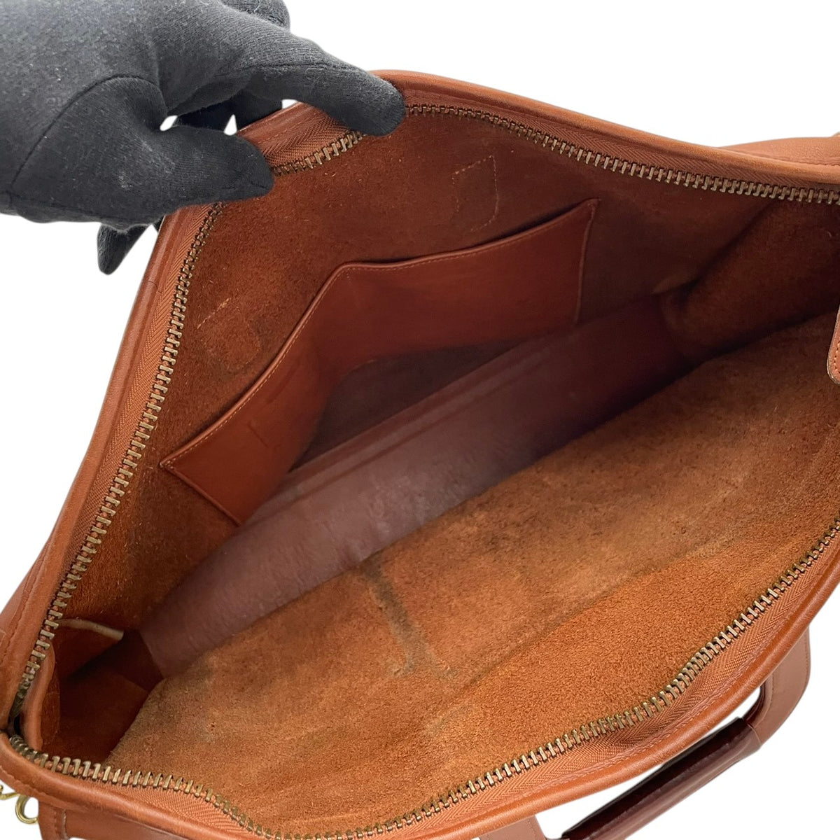 良品 COACH コーチ オールドコーチ 5283 Harrison ハリソン ブリーフケース ビジネスバッグ ブラウン レザー 2way ショルダーバッグ ハンドバッグ ゴールド金具 USA製 A4収納 通勤 メンズ S22 鞄